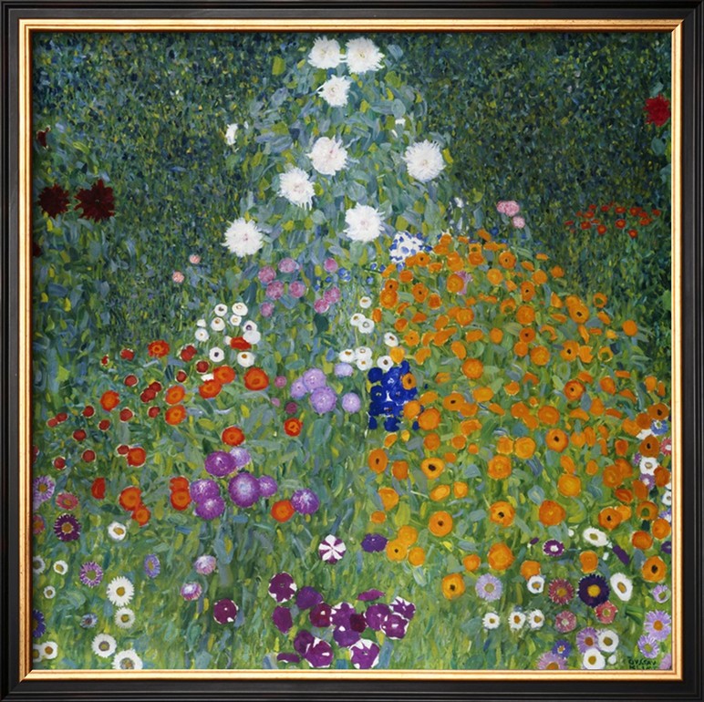 Farmers Garden by Gustav Klimt